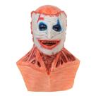Máscara dupla face Clown Magnetic Moving Mouth Latex