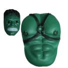 máscara e tronco de Hulk em borracha expandida de eva Kit de adereço Hulk máscara e tronco de Hulk em borracha expandida de eva Kit de adereço Hulk