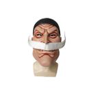 Máscara Edward Newgate Latex para rosto inteiro à fantasia de cosplay