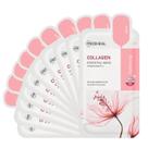 Máscara em folha Mediheal Collagen Essential 10 folhas para todas as peles