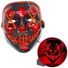 Máscara em forma de V Bloody Face Cosplay Costume Horror