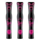 Mascara essence Lash Princess Curl & Volume Vegan, pacote com 3