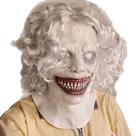 Máscara Evil Demon Scary Exorcist Smile PVC Halloween Cosplay
