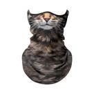 Máscara Facial 3D De Animal Respirável Em Seda Para Ciclismo, Corrida, Caminhada E Proteção Do