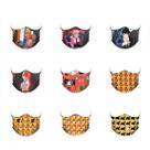 Máscara facial Anime Chainsaws Máscara masculina 9 unidades/lote de algodão