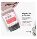 Máscara Facial Argila Rosa Hidrata Iluminadora e Revitalizante Labotrat 130g