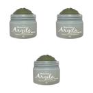 Máscara Facial Argila Verde Limpeza 3 Unidades Máscara Facial Argila Verde Limpeza 3 Unidades