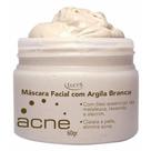 Máscara Facial Com Argila Branca e Óleos Essenciais