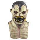 Máscara facial completa Belia Headgear Latex Scary para fantasia de cosplay