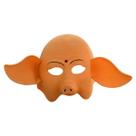 Máscara facial completa Cosplay Pigsy Latex, adereços de fantasia para adultos