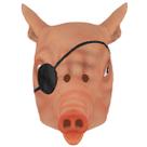 Máscara facial completa de látex para chapéus de porco Bullets of Justices