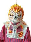 Máscara facial completa Ghosts Riders Latex Cosplay Costume