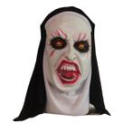 Máscara facial completa para festas, freiras, chapéus, cosplay, adereços