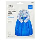 Máscara Facial Coreana Kiss Ny Face Sheet Mask Collagen Colágeno Kkf02 Máscara Facial Coreana Kiss Ny Face Sheet Mask Collagen Colágeno Kkf02