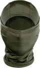 Máscara facial de balaclava ONETIGRIS Full Head Wrap, poliéster verde