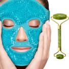 Máscara facial de gelo e conjunto de beleza Jade Roller Perfecore