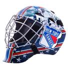 Máscara facial de goleiro Franklin Sports New York Rangers NHL Kids