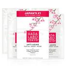 Máscara Facial de Lençol Anti-Idade Hada Labo Tokyo 4 un. Máscara Facial de Lençol Anti-Idade Hada Labo Tokyo 4 un.