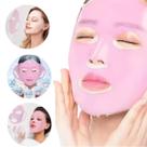 Máscara Facial De Silicone Reutilizável Para Skincare E Para Hidratar A Pele