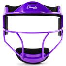 Máscara facial de softball Champion Sports Steel Classic Purple