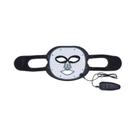 Máscara facial de terapia LED elétrica de silicone recarregável
