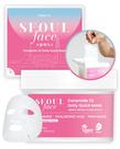 Máscara facial DERMAL Seoul Ceramide 3X Daily Quick 36 folhas
