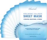 Máscara facial Ebanel Collagen Instant Brightening Hydrating x10