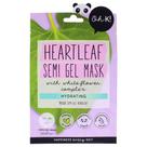 Máscara facial em folha semi gel Oh K! Heartleaf Hidratante 25 ml
