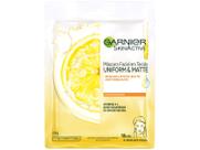 Máscara Facial Em Tecido Garnier Uniform & Matte Vitamina C 28g