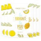 Máscara Facial Facetory Be Bright Be You - Clareamento com Folha Dourada