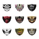 Máscara facial Halloween Funny Digital Print, conjunto de 9