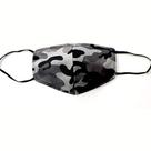Máscara facial HerbsPro Fancy Cloth Camo Grey & Black (pacote com 10)