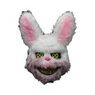 Máscara Facial LED De Halloween: Coelho E Urso De Desenho Animado, Acessório De Cabeça Para Festa De