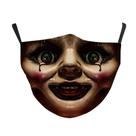 Máscara facial Nightmare Chucky Anime Fashion Cotton com filtro