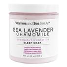 Máscara Facial Noturna Hidratante VITAMINAS E BELEZA DO MAR - 250ml com Lavanda Marinha e Camomila
