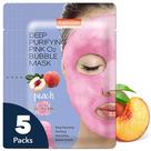 Máscara Facial Purificante Bubble Purederm - Extrato de Pêssego Máscara Facial Purificante Bubble Purederm - Extrato de Pêssego