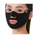Máscara Facial Respirável De Seda Gelada, À Prova De Poeira, Protetora Solar Anti-UV, Lavável, Para