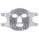 Máscara Facial Térmica Quente Fria Relaxante Em Veludo E Gel