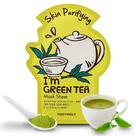 Máscara facial TONYMOLY I'm Real Green Skin Purifying Tee