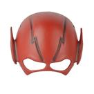 Máscara Flash Cosplay com capa de meia face para Halloween Masquerade