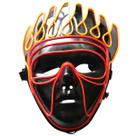 Máscara Fluorescence Party Full Face LED Luminous Cosplay Máscara Fluorescence Party Full Face LED Luminous Cosplay