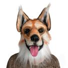 Máscara Fox Wolf Head Resin Realistic Animal Cosplay Hallow Máscara Fox Wolf Head Resin Realistic Animal Cosplay Hallow