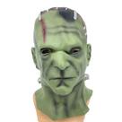 Máscara Frankensteins Headgear Latex Face Full Face Scary Cosplay
