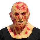 Máscara Freddy Latex para cosplay de Halloween e festas de terror