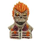 Máscara Ghost Rider Skull Latex para Halloween e Cosplay Máscara Ghost Rider Skull Latex para Halloween e Cosplay