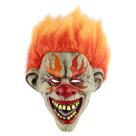 Máscara Ghosts Riders, capa facial completa de látex, Flame Clown