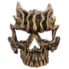 Máscara Ghosts Riders Devil Skull Latex para o Carnaval de Halloween