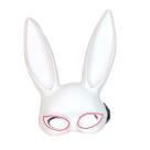 Máscara Glowing Cold Light Half Face Bunny para show de festa Máscara Glowing Cold Light Half Face Bunny para show de festa