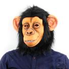 Máscara Gorilla Monkey com pele para festa de Halloween