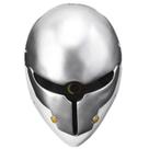 Máscara Grey Fox Helmet Sci-Fi Cosplay Festa de Halloween para adultos Máscara Grey Fox Helmet Sci-Fi Cosplay Festa de Halloween para adultos